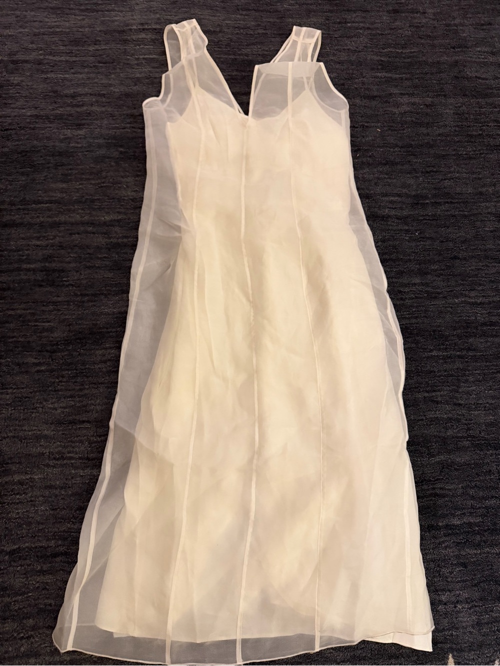 J CREW SIZE 0 Collection layered organza shift dress CN863 - Picture 3 of 7